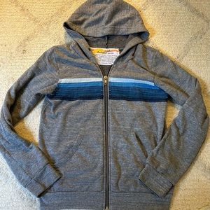 Aviator Nation kids striped hoodie size 14